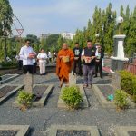 Semangat Kebangsaan Warnai Rangkaian Persiapan Vesākha Sānanda 2570 B.E di TMP Giri Tunggal Semarang
